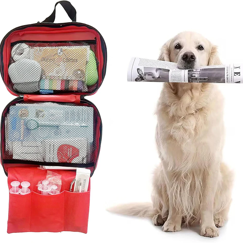 O que você costuma colocar em um kit de primeiros socorros para animais de estimação?