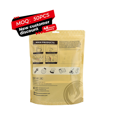 Bolsa IFAK de compartimento único com design independente 