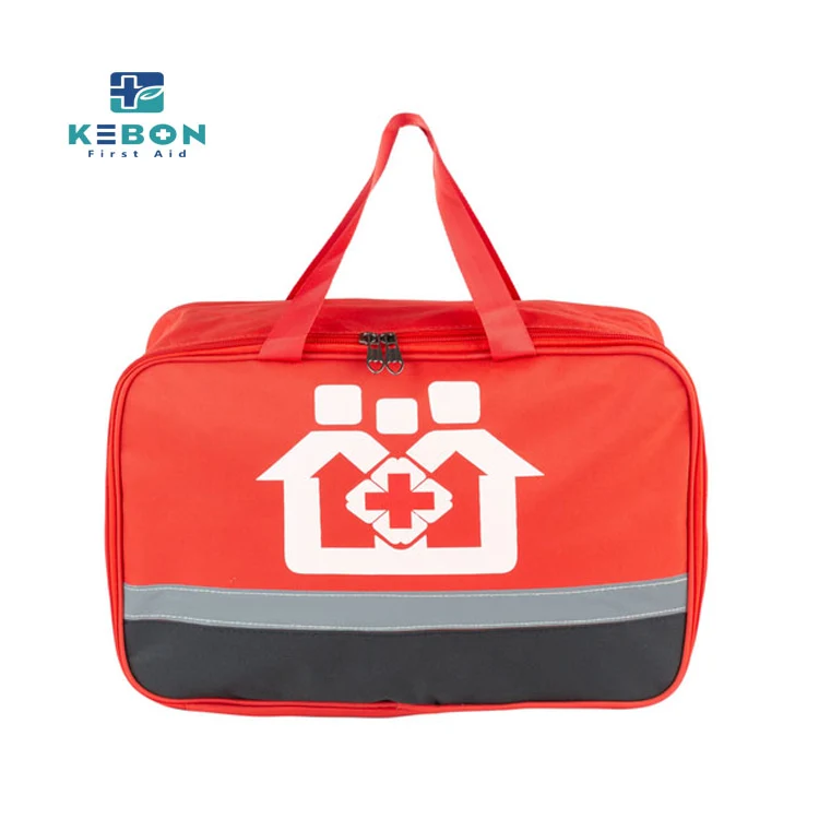 Kit de primeiros socorros vermelhos