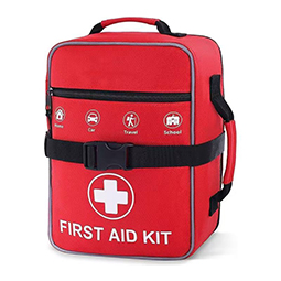 Kit tático individual de primeiros socorros (IFAK) | Bolsa médica de emergência em EVA pronta para MOLLE para soldado único, resgate ao ar livre e sobrevivência pessoal